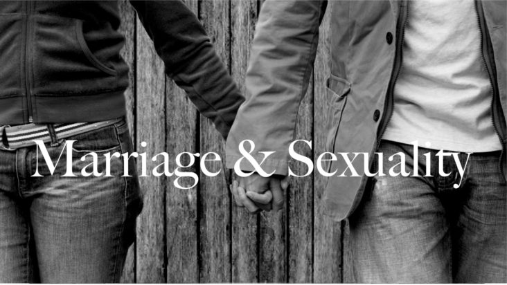 Marriage and Sexuality
